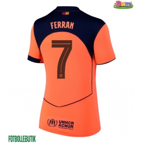 Barcelona Ferran Torres #7 Tredje Tröja Kvinnor 2025-26 Kortärmad